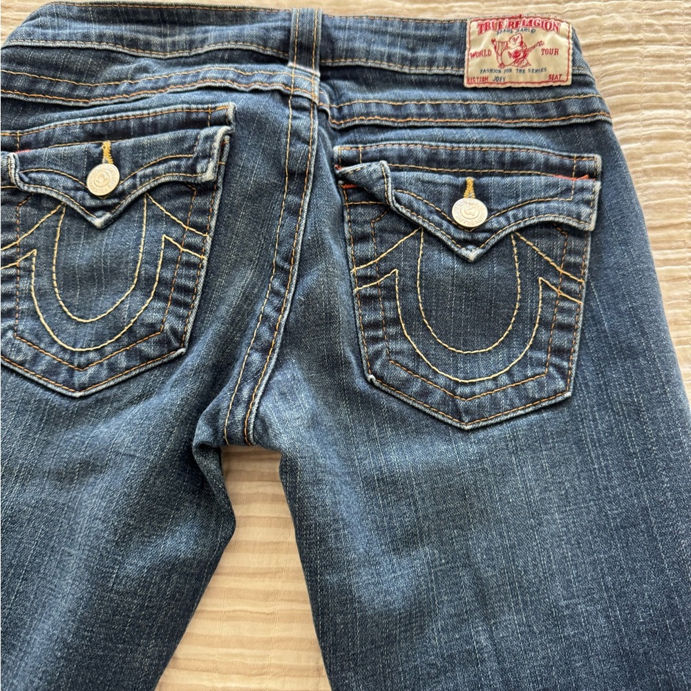 True Religion Women's Denim Jeans with Stitch Detail